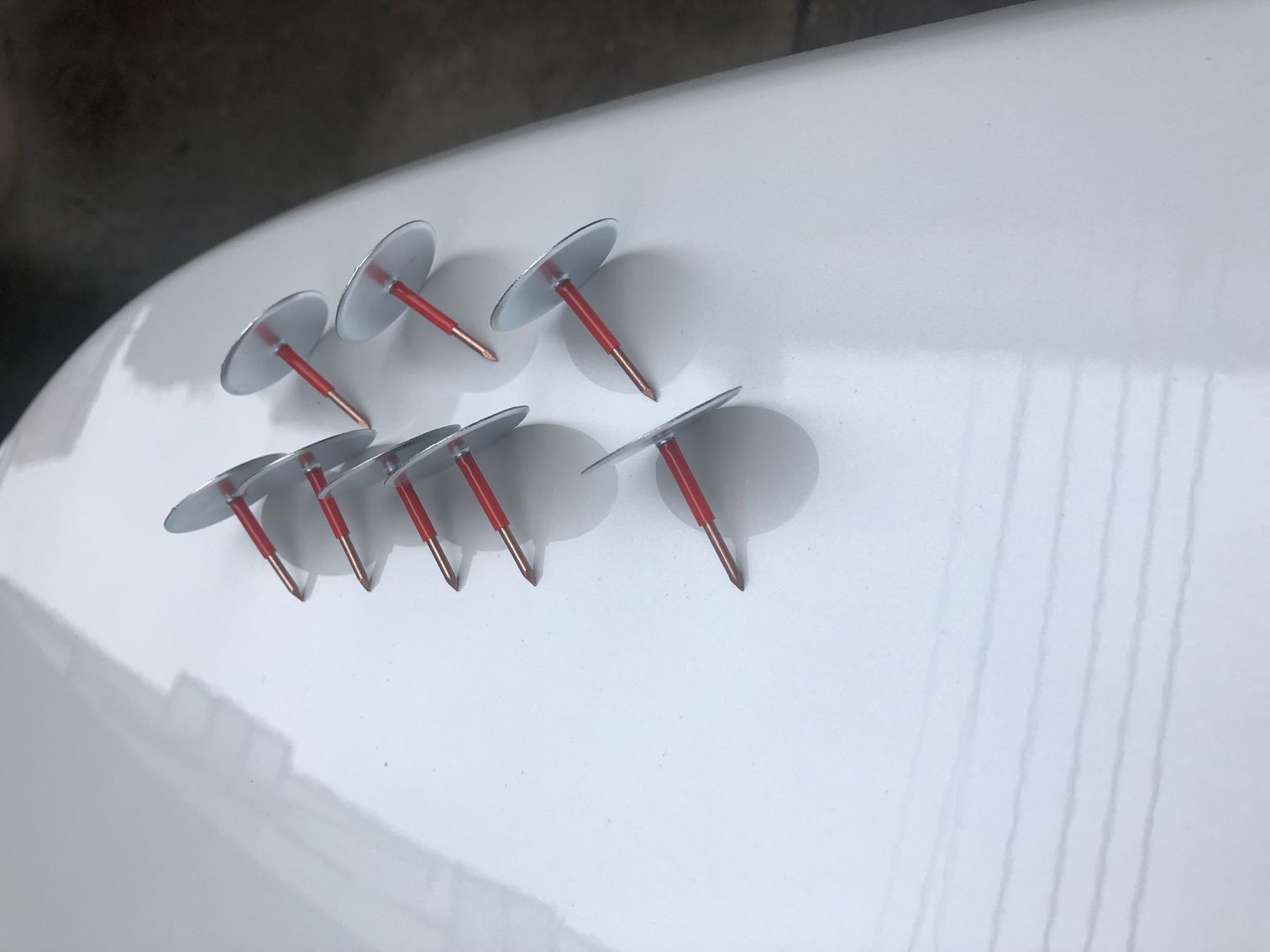 Cup Head Pin With Plastic Sleeve On The Pin News HVAC Insulation